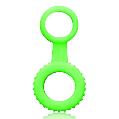 Ouch Glow in the Dark Ring Ball Strap