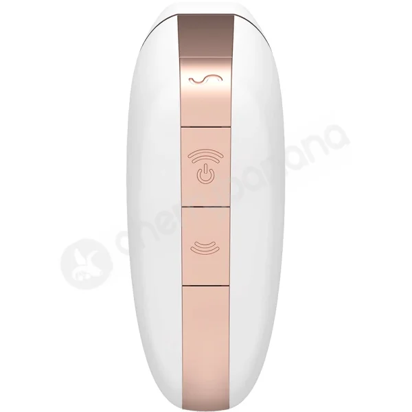 Satisfyer Love Triangle White App Controlled Vibrating Clitoral Stimulator
