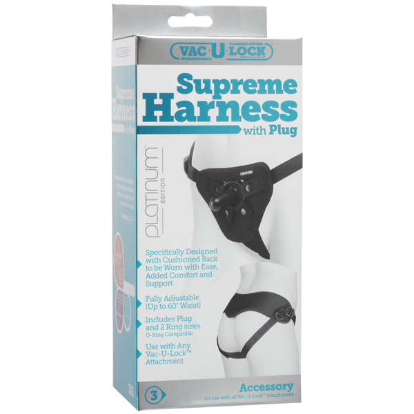 Vac-U-Lock Supreme Harness And Plug