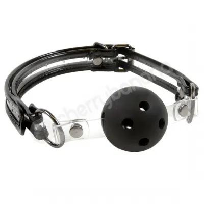 Bare Bondage Black Ball Gag