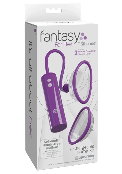 Fantasy For Her Rechargeable Pleasure Pump Kit