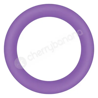 Firefly Purple Halo Cock Ring Large