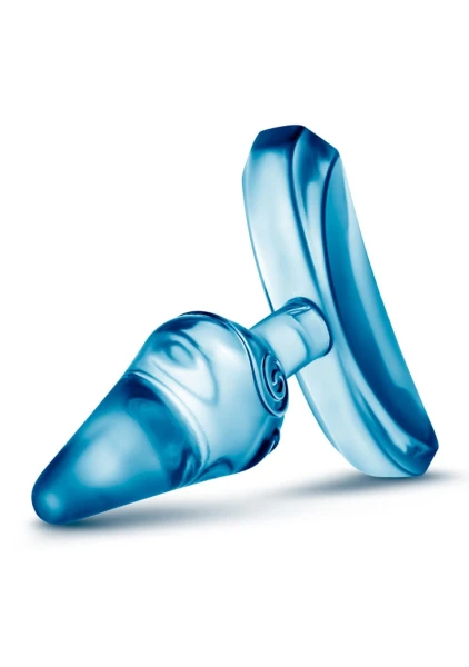 Blush Play With Me Hard Candy Anal Toy - Blue