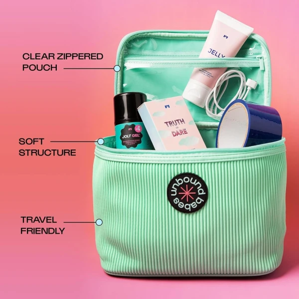 Unbound Vibe Vault Toy Storage Bag - Sea