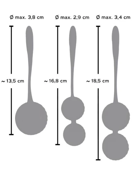 Sweet Smile Tri Kegel Trainings Balls