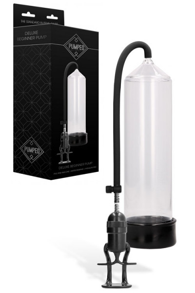Shots Toys 8.5" Deluxe Beginner Penis Pump - Trigger Grip