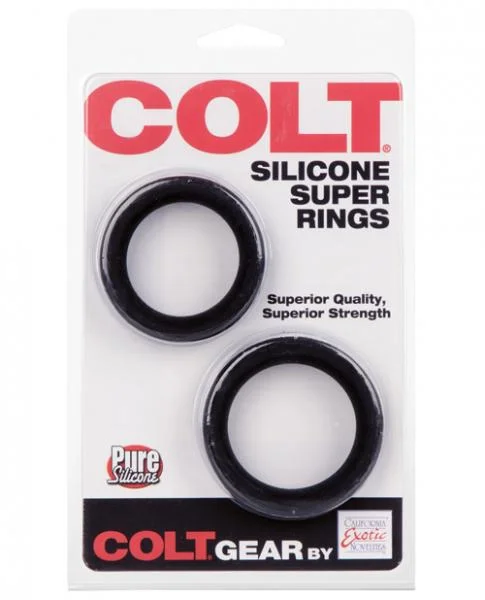 Colt Silicone Super Rings Black