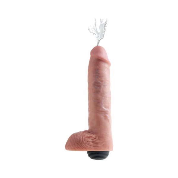 King Cock 11 inches Squirting Dildo Beige