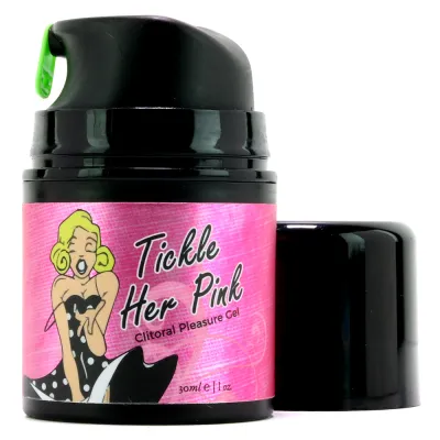 Tickle Her Pink Clitoral Pleasure Gel Pump