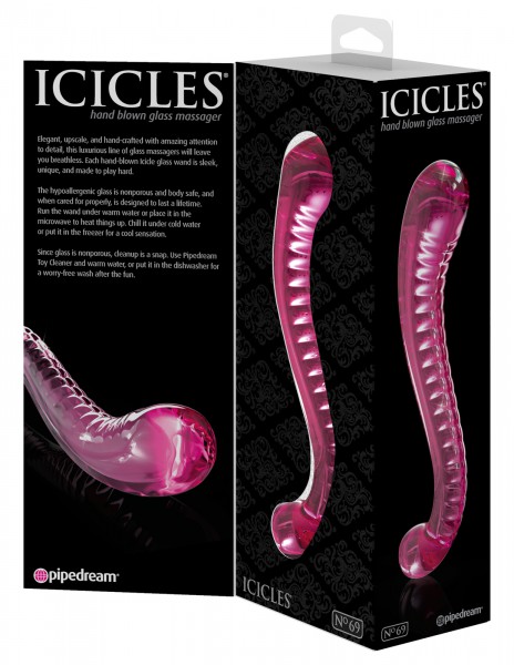 6.5'' Pink Glass Dildo