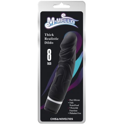 Thick Realistic Dildo Black