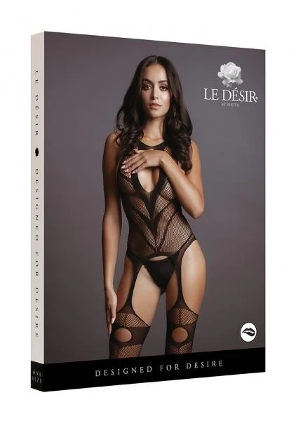 Suspender bodystocking