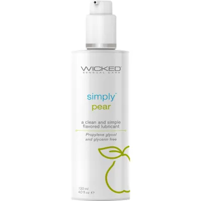 Simply Aqua Water Based Personal Lubricant Pear 4 fl oz