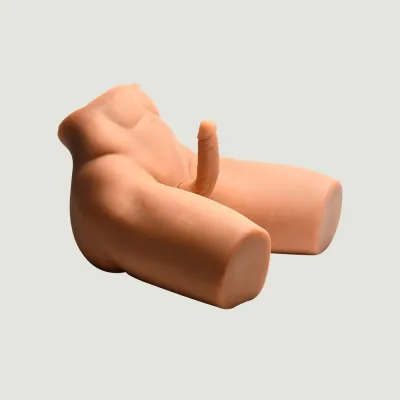 Jock Poseable Torso Thrusting Dildo