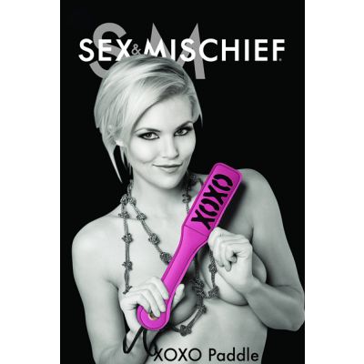 Sportsheets S M Pleather XOXO Paddle