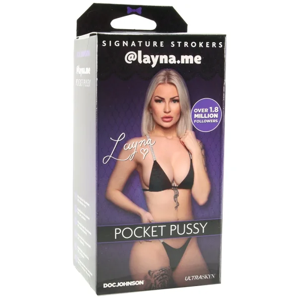 Signature Strokers Girls Of Social Media Layna.Me ULTRASKYN Pocket Pussy