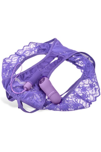 Pipedream Remote-Controlled Vibrating Crotchless Panty