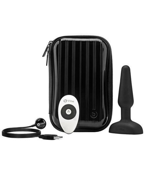 B Vibe Remote Trio Butt Plug with 3 Motors