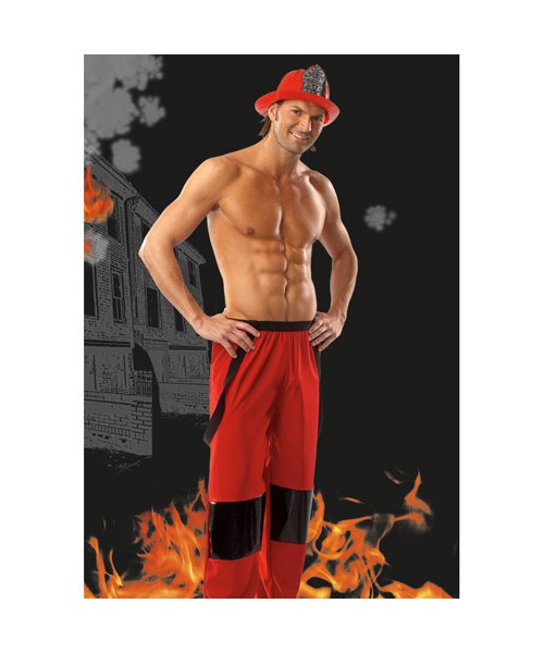 Male firefighter