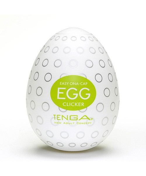 TENGA Clicker Texture Male Masturbator Egg