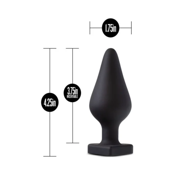 Temptasia Fuck Me Butt Plug Black