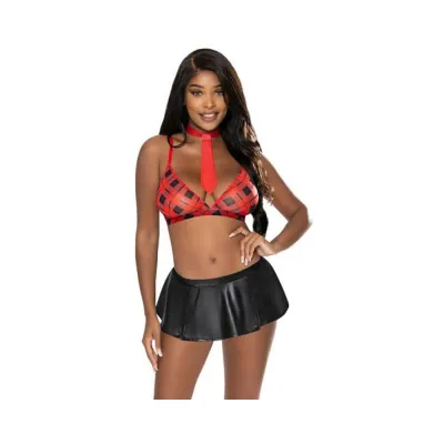 Magic Silk Dress Up Study Abroad Costume Red S m