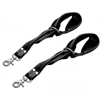 Isabella Sinclaire Universal Leather Restraints Black