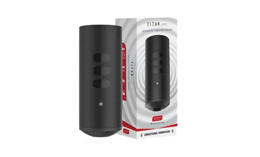 KIIROO Titan Interactive Vibrating Male Stroker