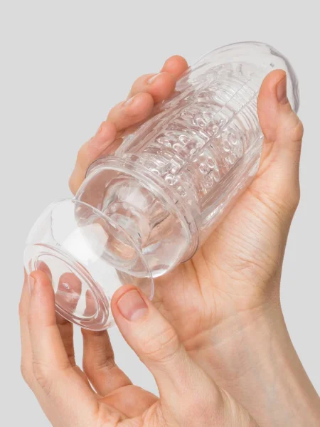 Lovehoney New Sensation Clear Textured Male Masturbator