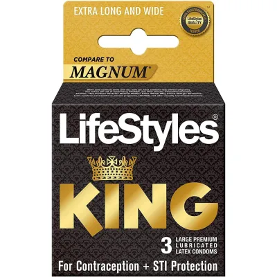 LifeStyles LifeStyles King 3 Count 3 count