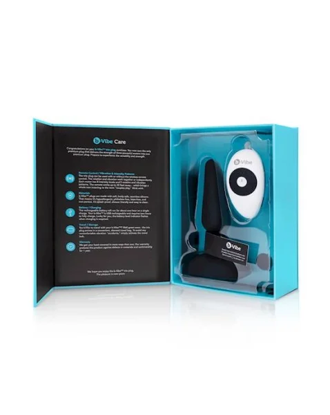 B-vibe Trio Plug - Black