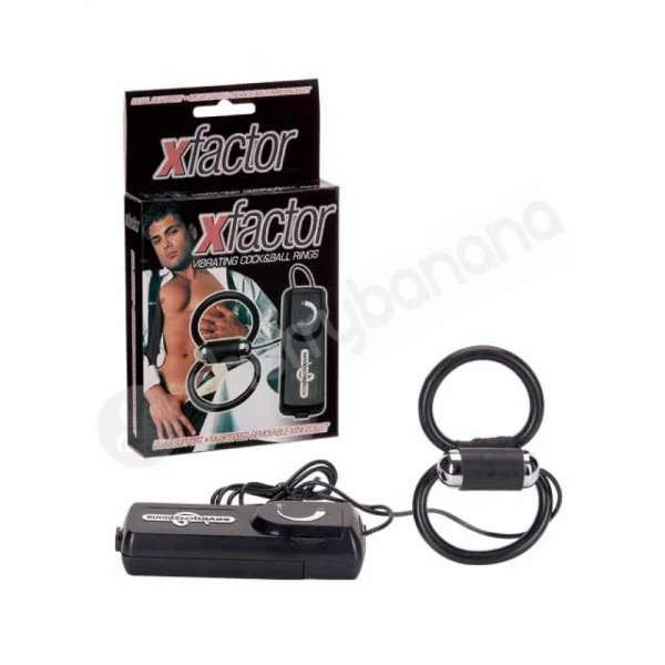 Xfactor Vibrating Cock & Ball Rings