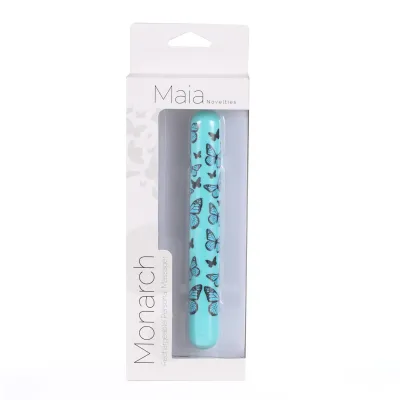 Monarch X Long Butterfly Print Bullet Blue