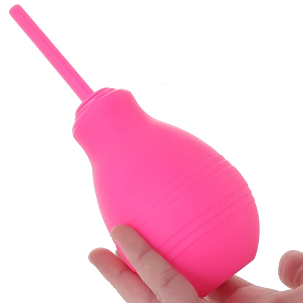 Cheeky One Way Flow Douche Anal Cleansing Tool By CalExotics - Pink