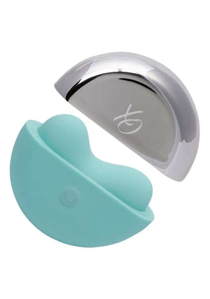 Ovation Applause Rechargeable Silicone Waterproof Clitoral Vibrator By CalExotics - Blue