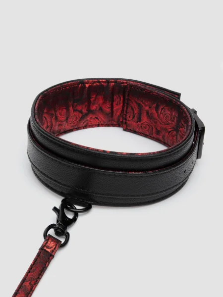 Fifty Shades of Grey Sweet Anticipation Faux Leather Collar and Lead