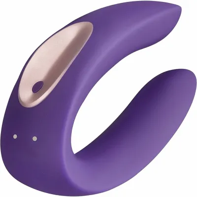 Satisfyer Double Plus Wearable Silicone Couples Vibrator