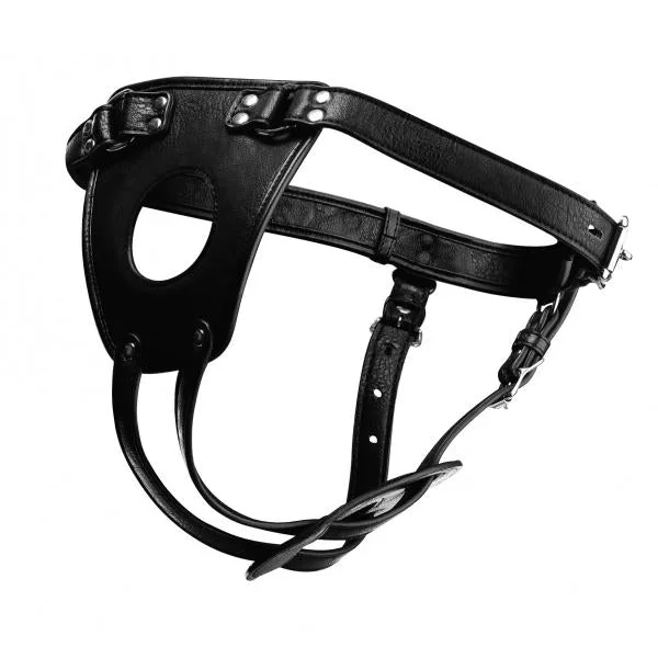Ass Holster Anal Plug Harness Black
