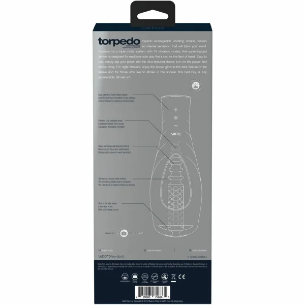 VeDO Torpedo Vibrating Masturbation Sleeve