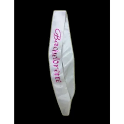 Flashing Bridesmaid Sash Pink