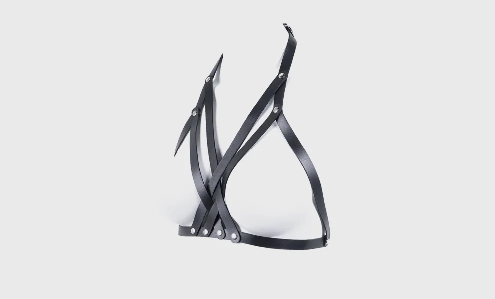 Liberator Leatherworks Galway Harness Bra
