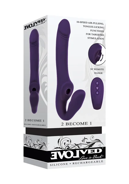 Strapless Dildo with Air Suction and Remote — image 9 of 9