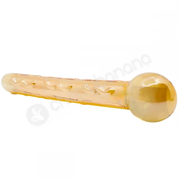 Crystal Pleasures Glass Honey Treat Double Fantasy Dildo