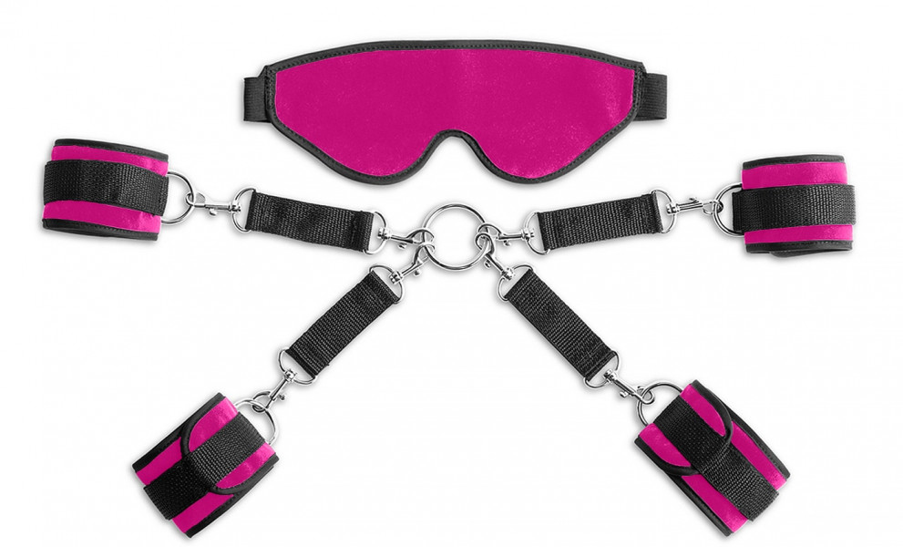 Bond Deluxe Cuff and Blindfold Kit
