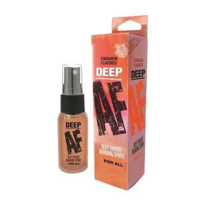 Deep Af Numbing Throat Spray Cinnamon Cinnamon 1 Oz