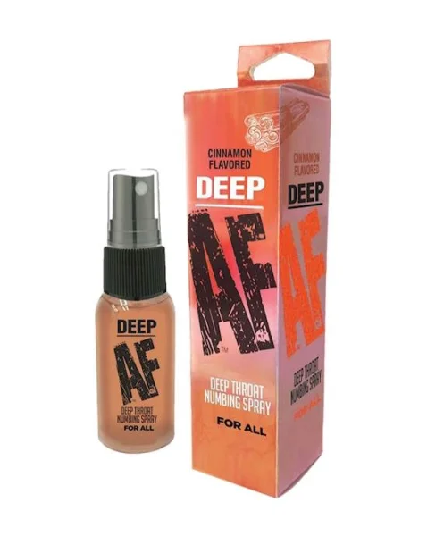 Deep Af Numbing Throat Spray Cinnamon - Cinnamon - 1 Oz