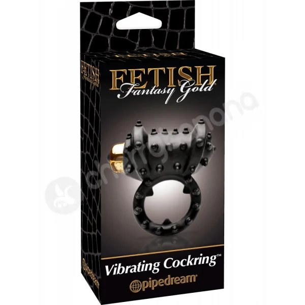 Fetish Fantasy Gold Vibrating Cock Ring