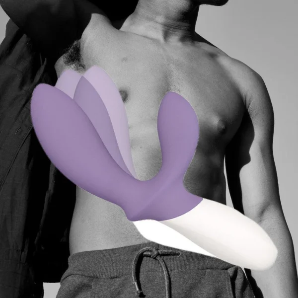 LELO LOKI WAVE 2 Rechargeable Waterproof Prostate Massager - Violet Dust