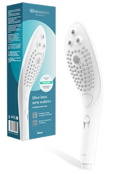 Womanizer Wave - Dual Function Shower Head with PleasureJet Technology