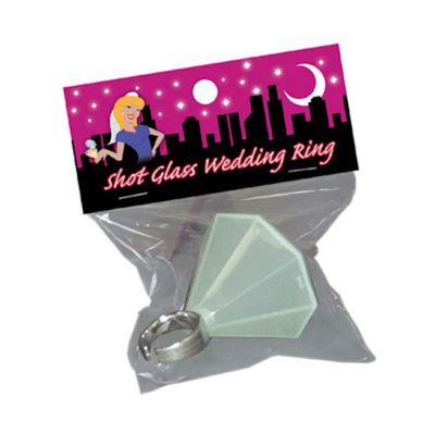 Shot Glass Wedding Ring